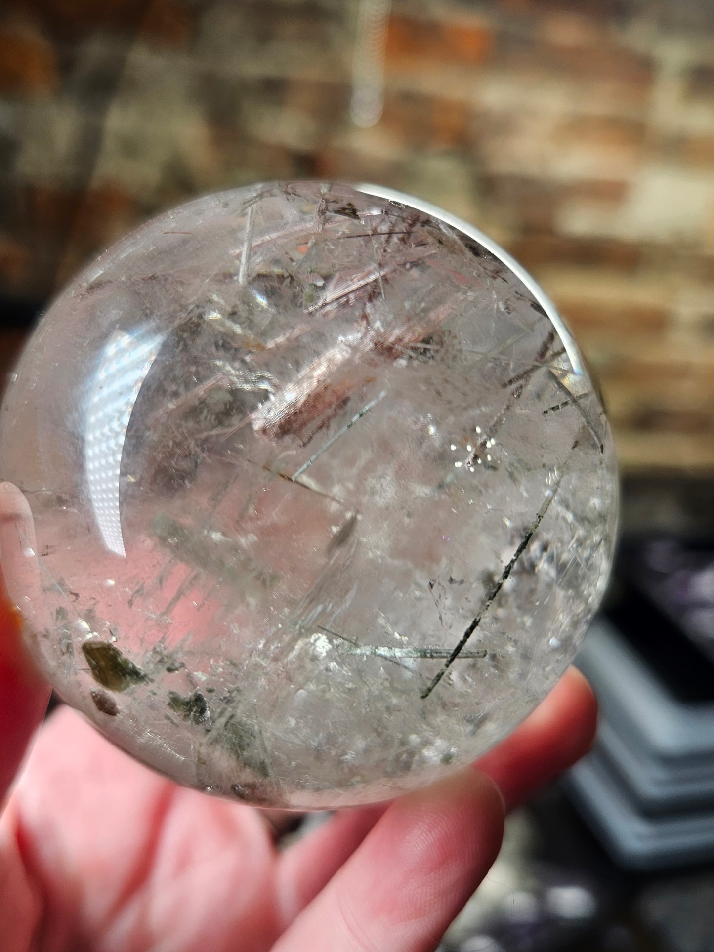 Included Quartz Sphere