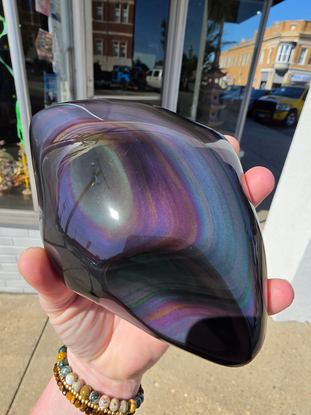 Rainbow Obsidian Freeform