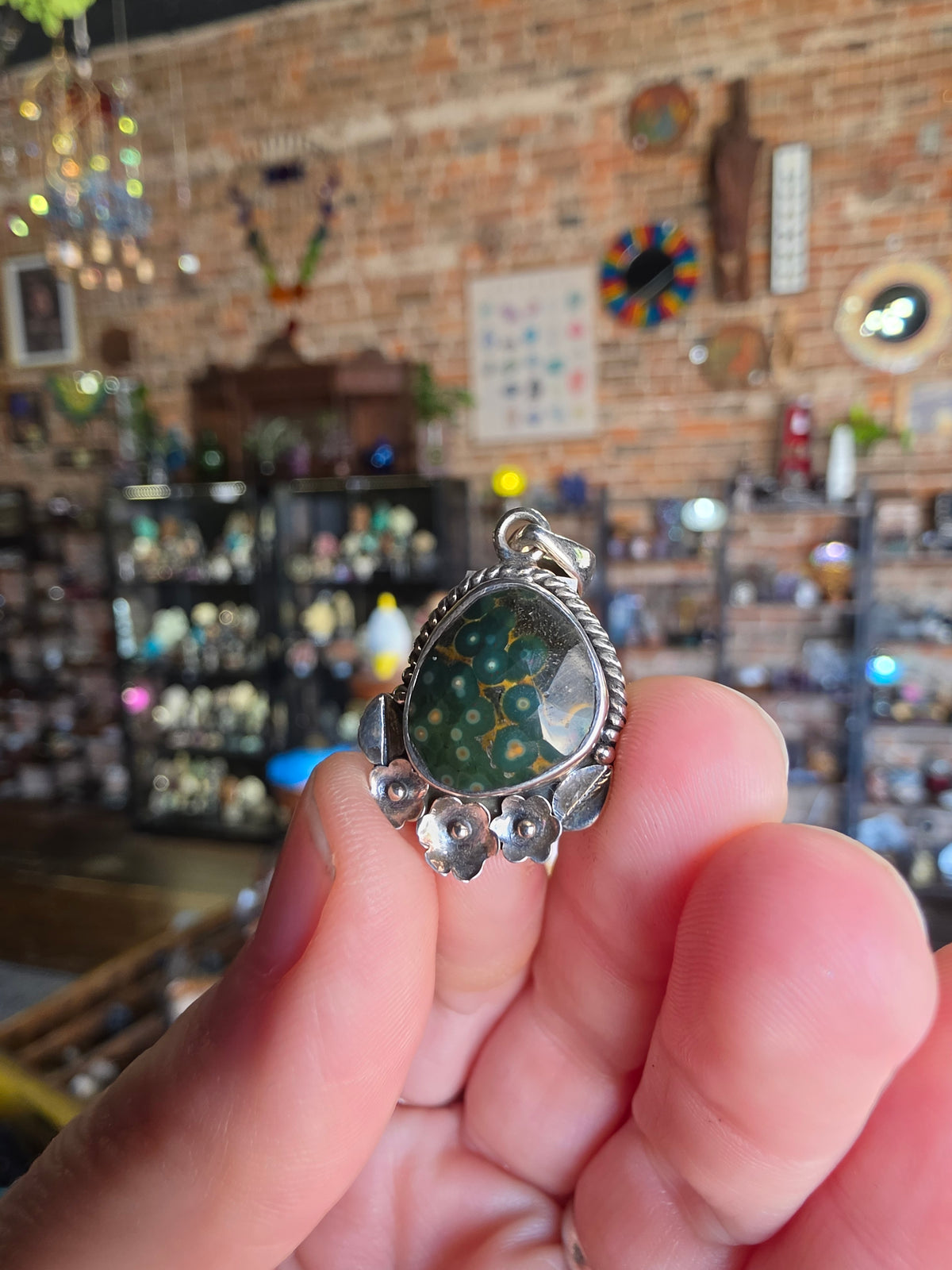 Ocean Jasper Pendant