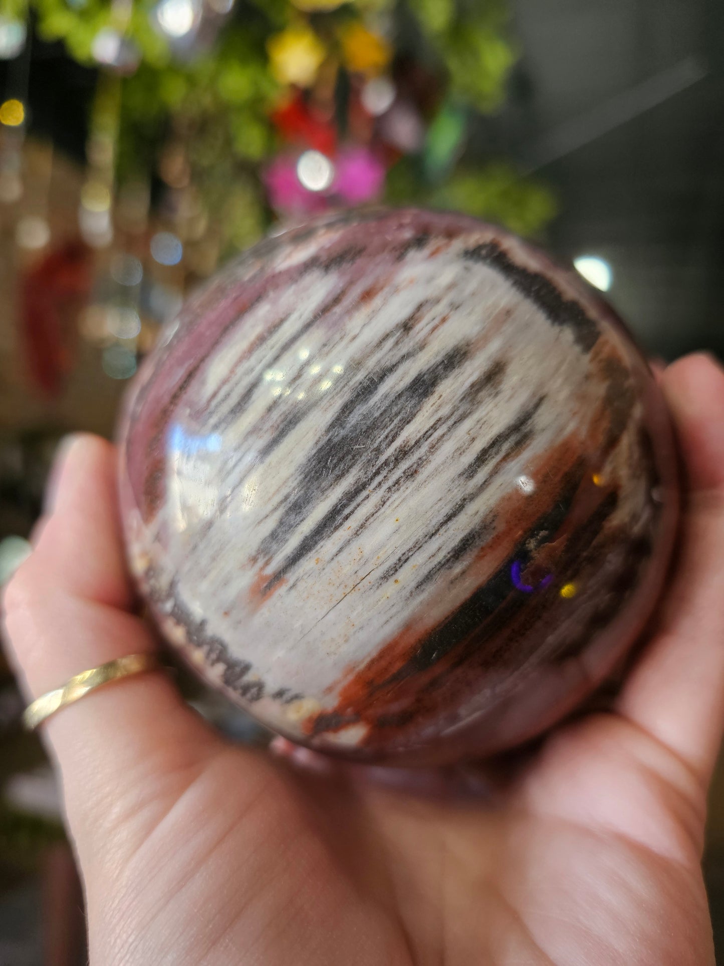 Pwteified Wood Sphere