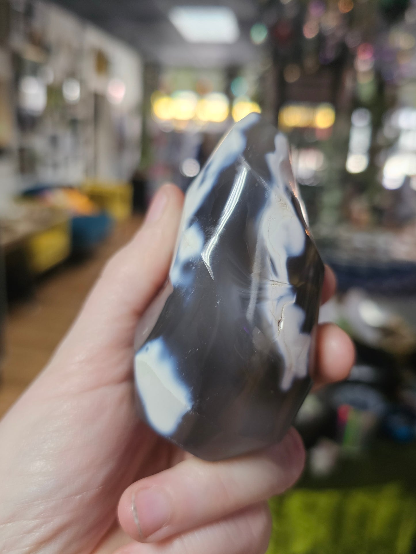 Orca Agate Flame