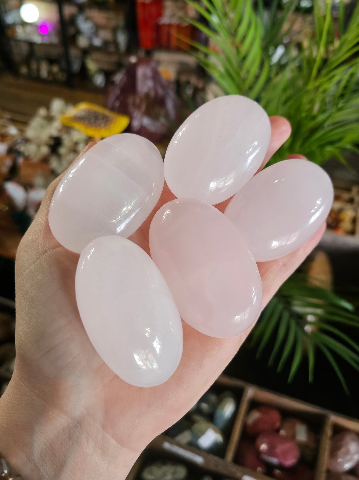 Mangano Calcite Palm Stone