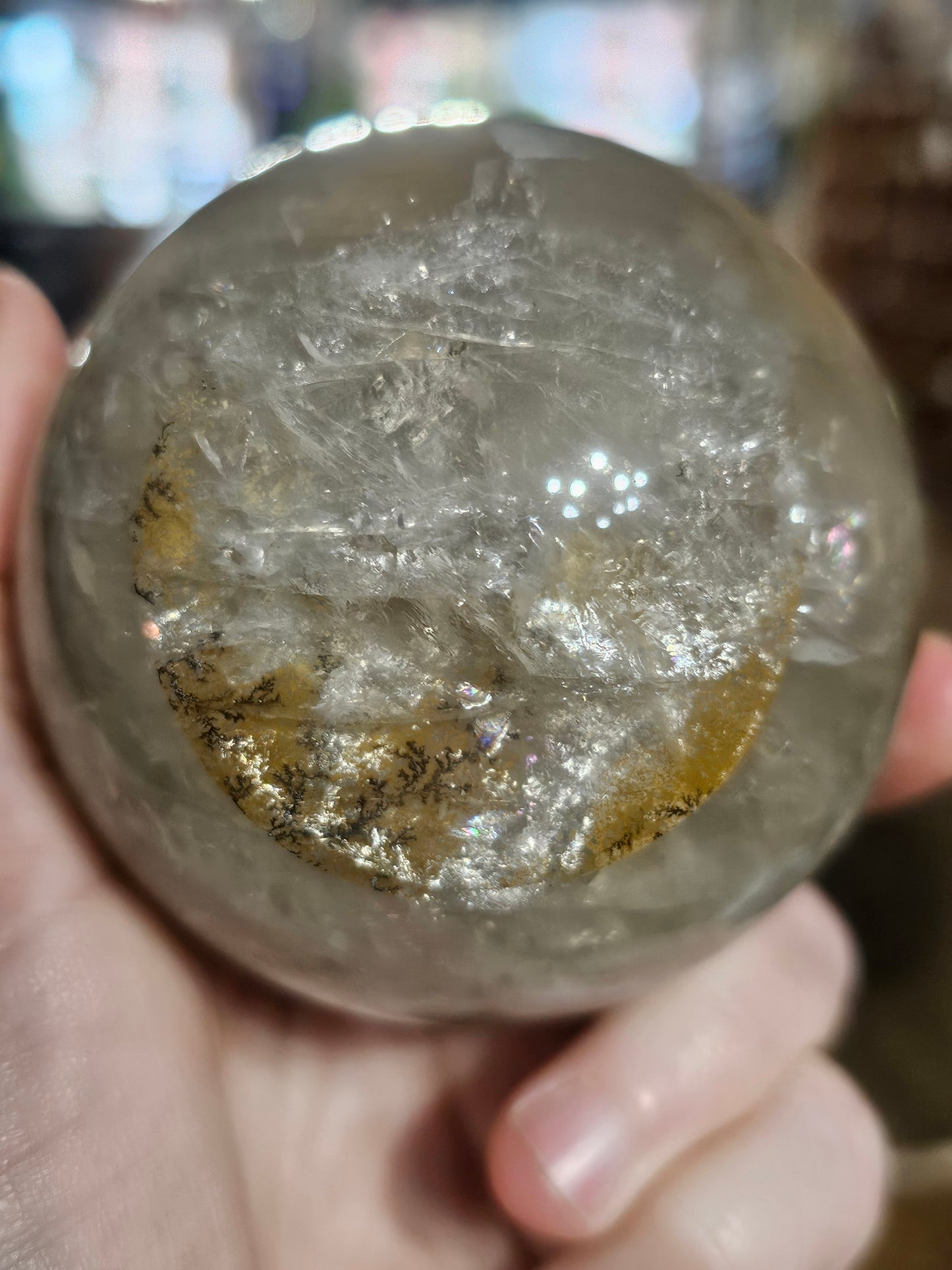 Dendritic Golden Healer Sphere