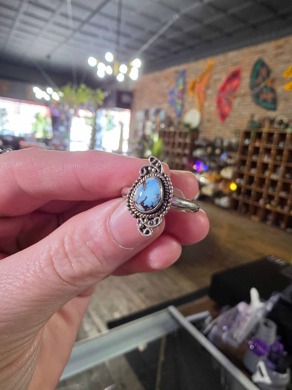 Golden Hills Turquoise Size 10