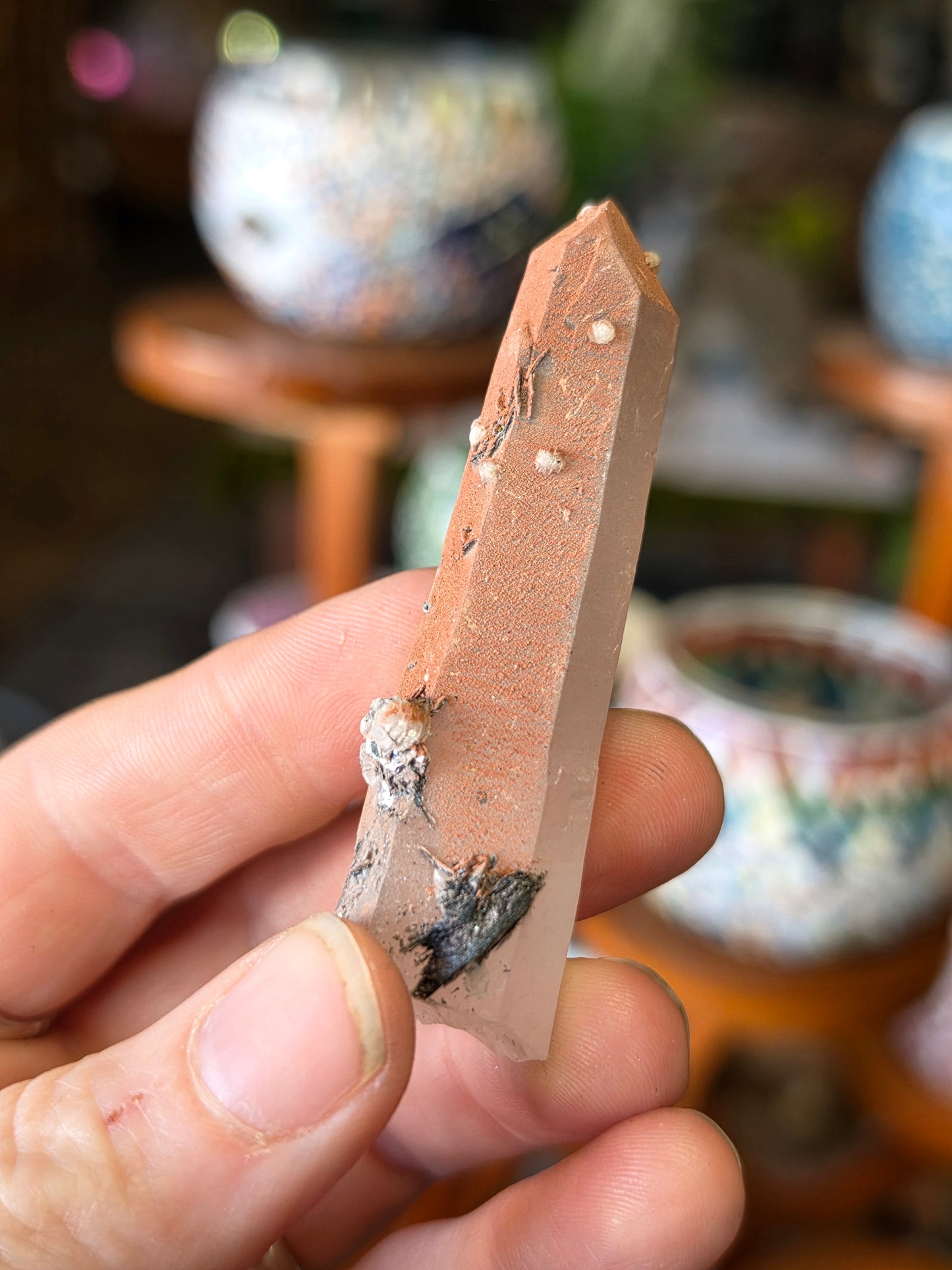Specular Hematite on Quartz