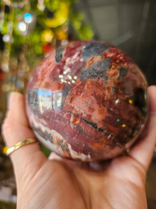 Pwteified Wood Sphere