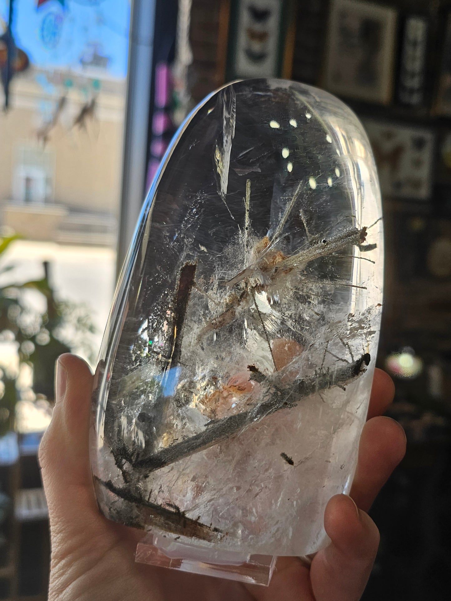Included Quartz Freeform