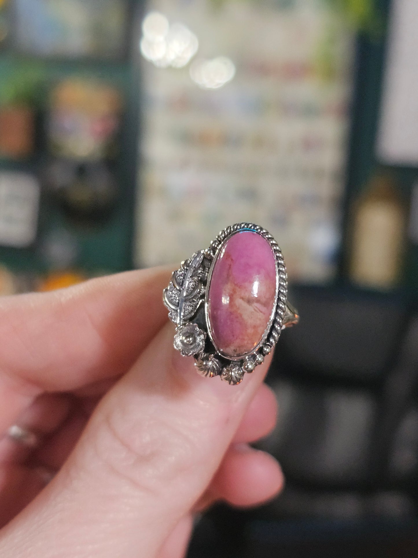 Size 9 Cobalto Calcite Ring