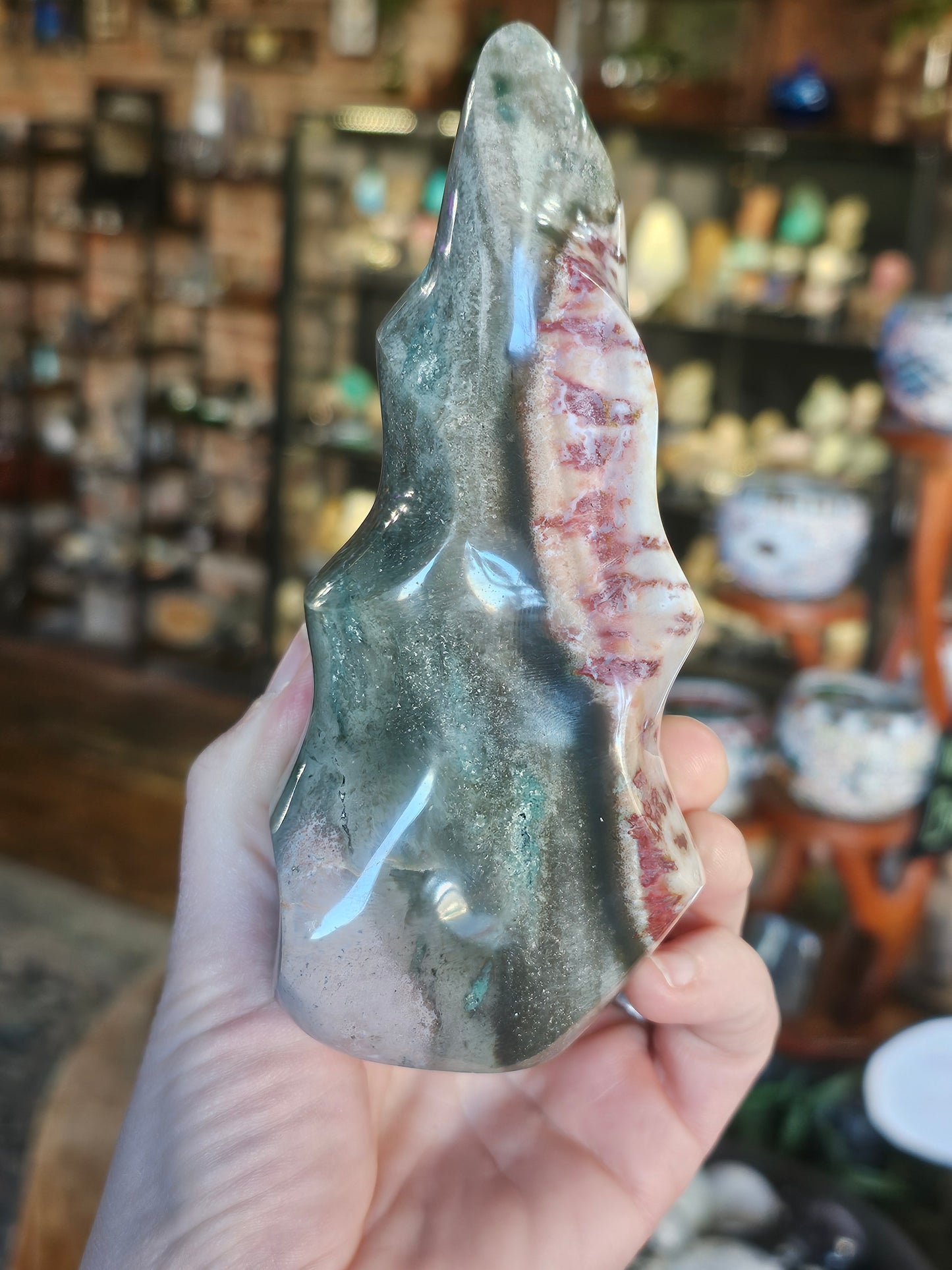 Ocean Wave Jasper Flame
