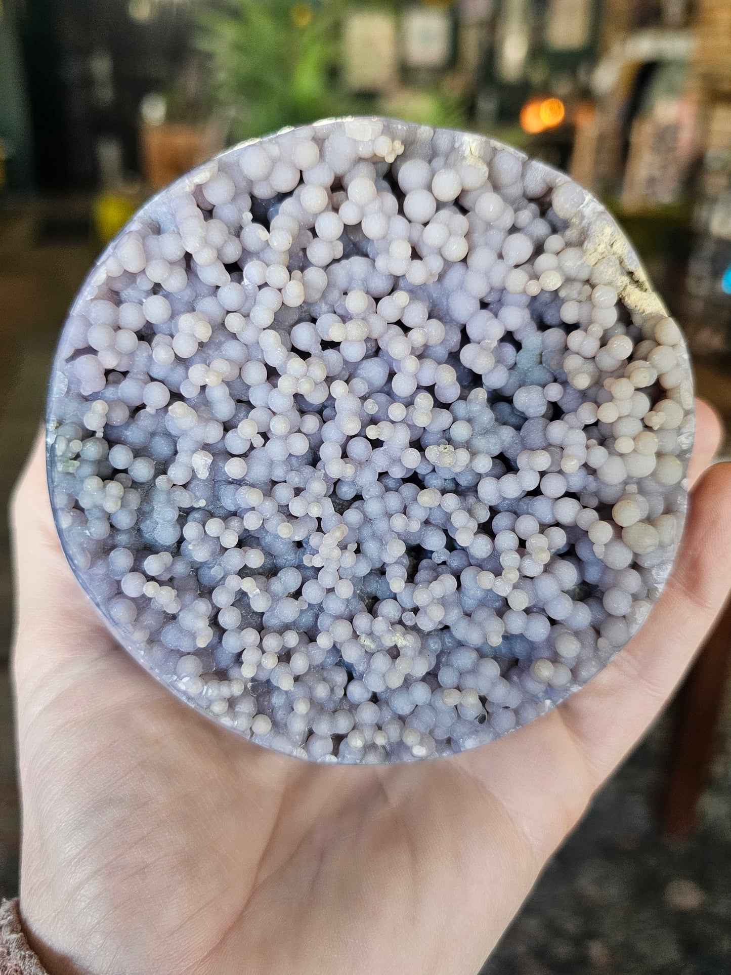 Large Grape Agate Sphere