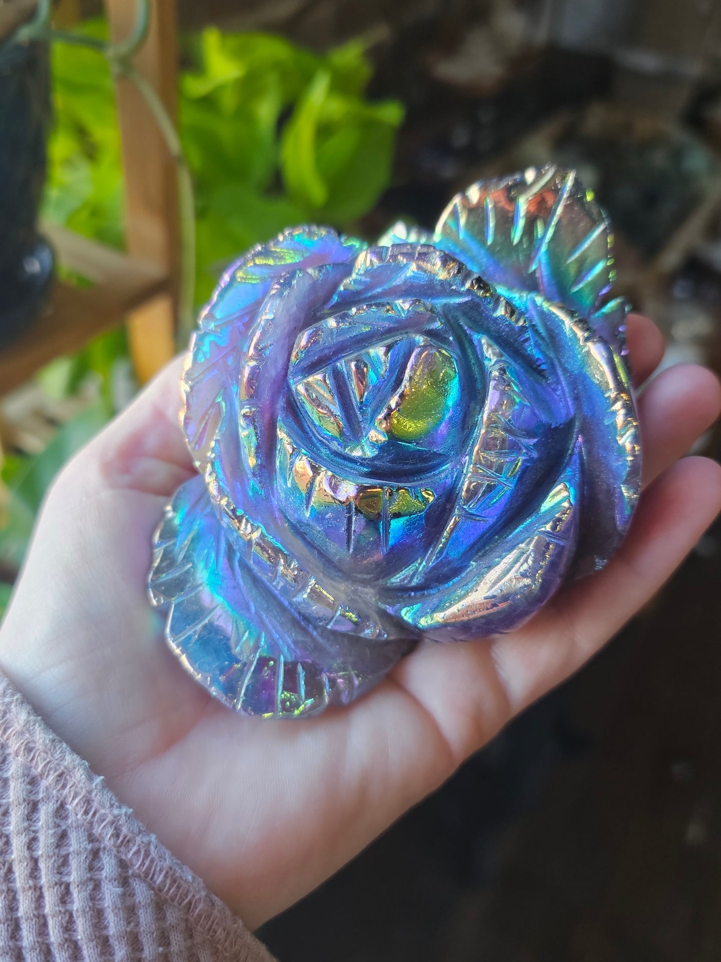 Aura Coated Amethyst