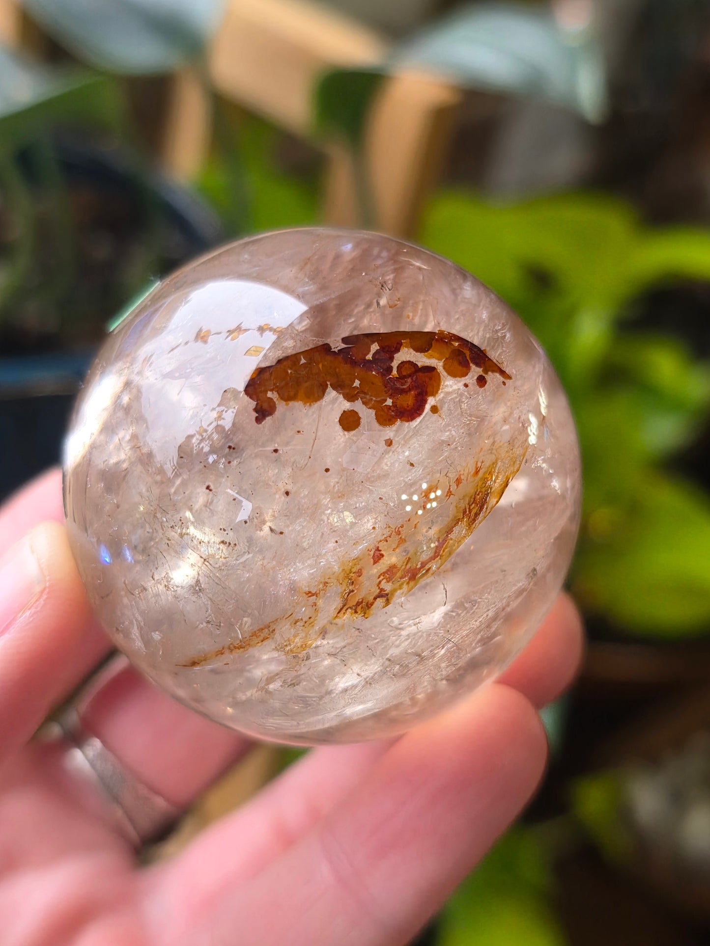 Included Quartz Sphere