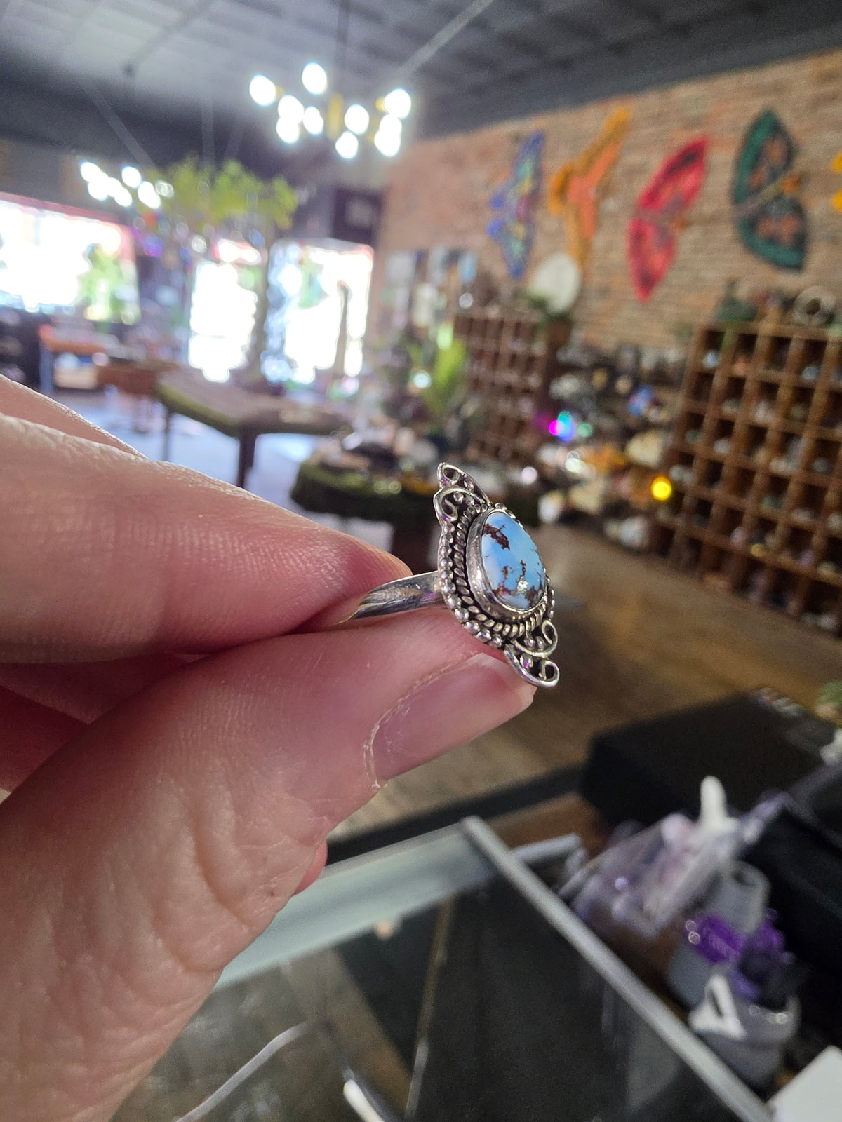 Golden Hills Turquoise Size 10