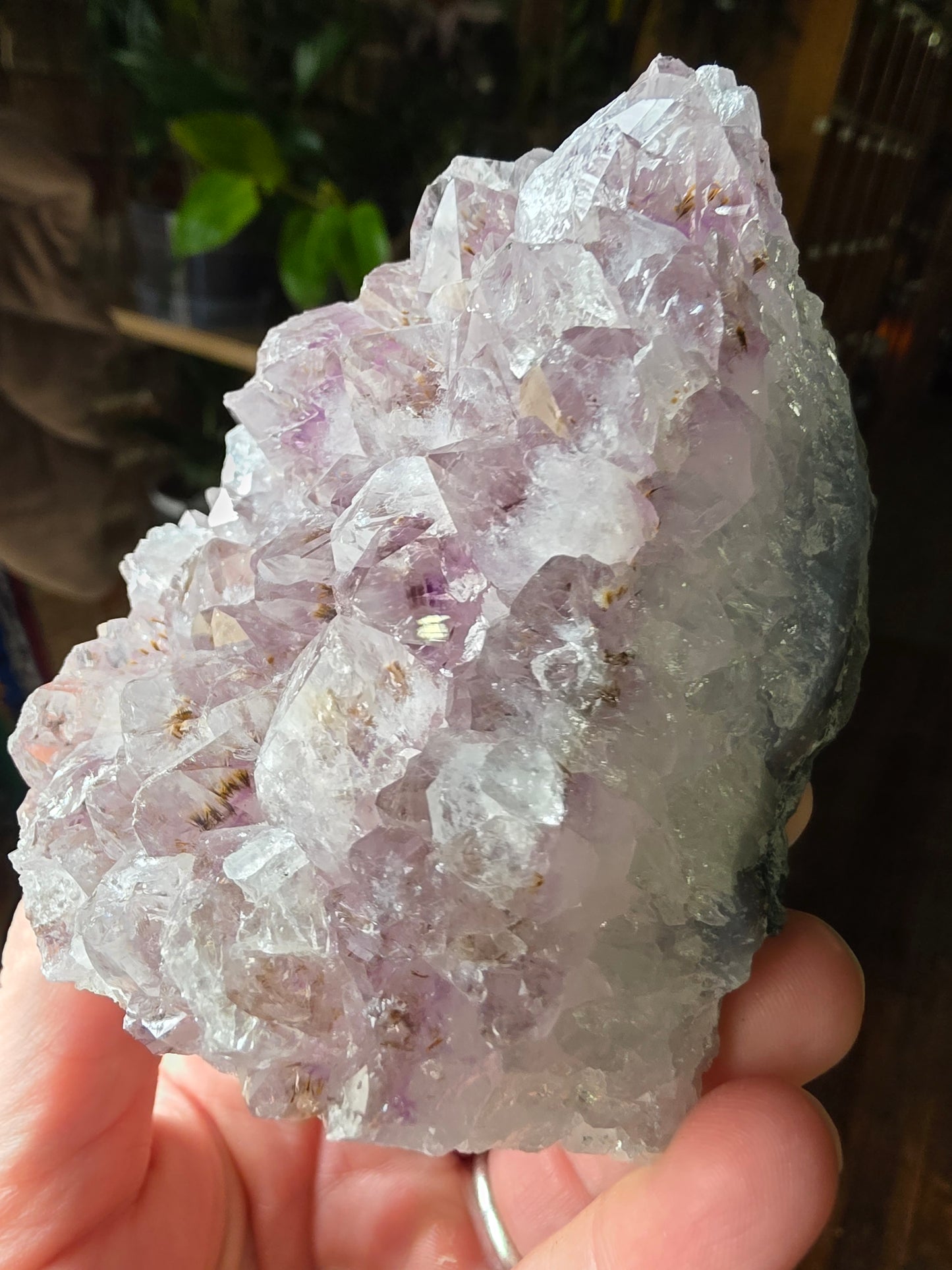 Included Amethyst Cluster