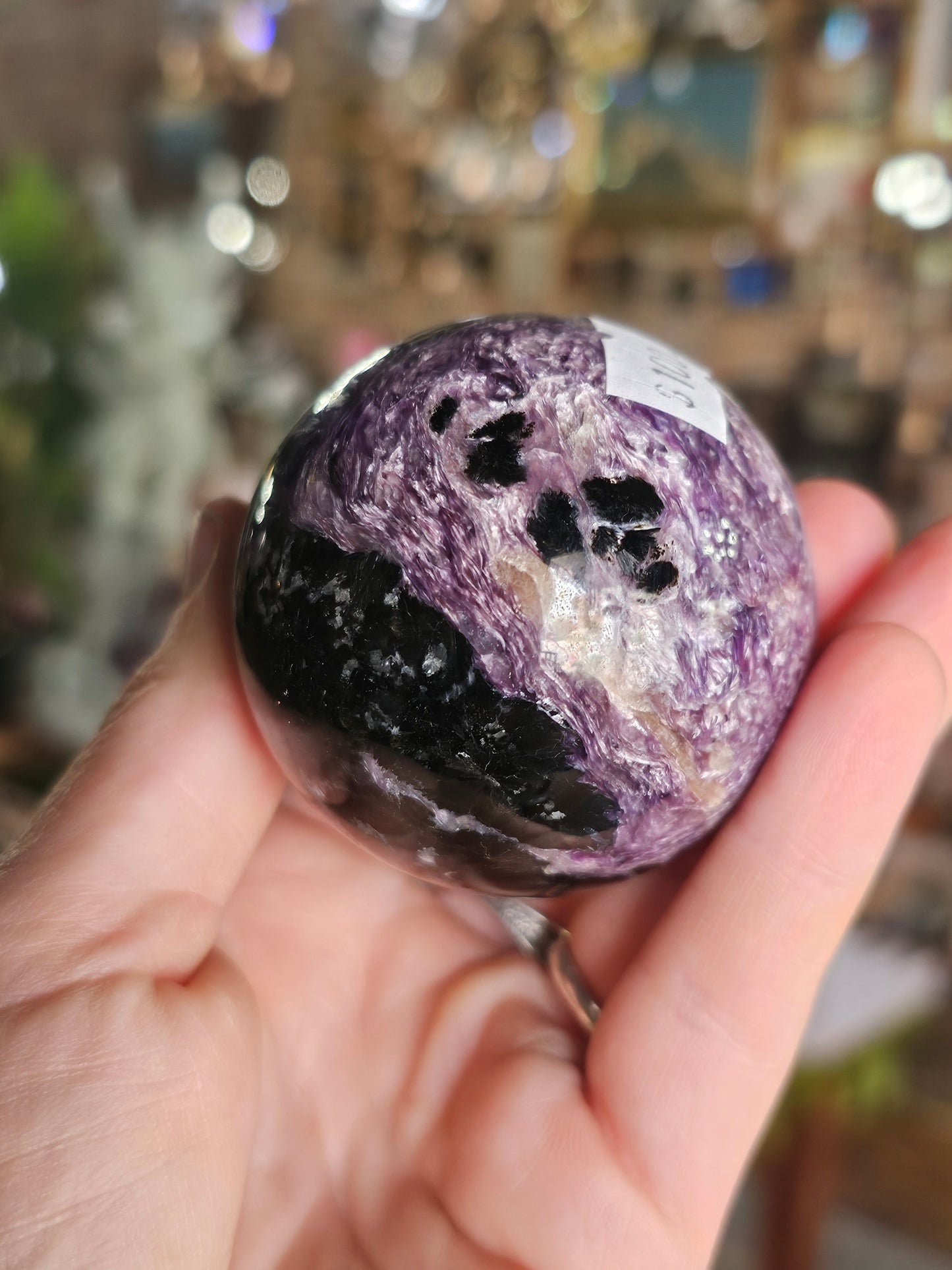 Charoite Sphere