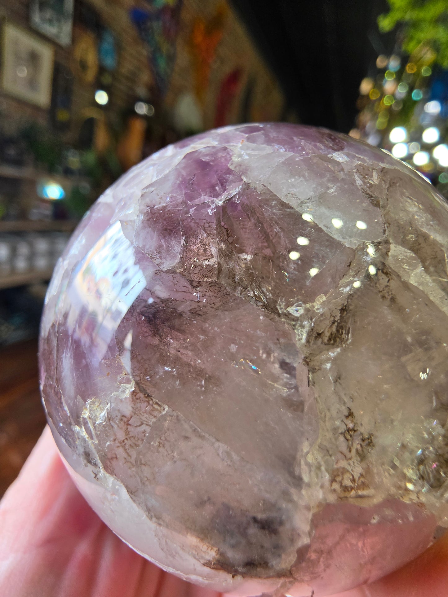 Amethyst Flower Agate