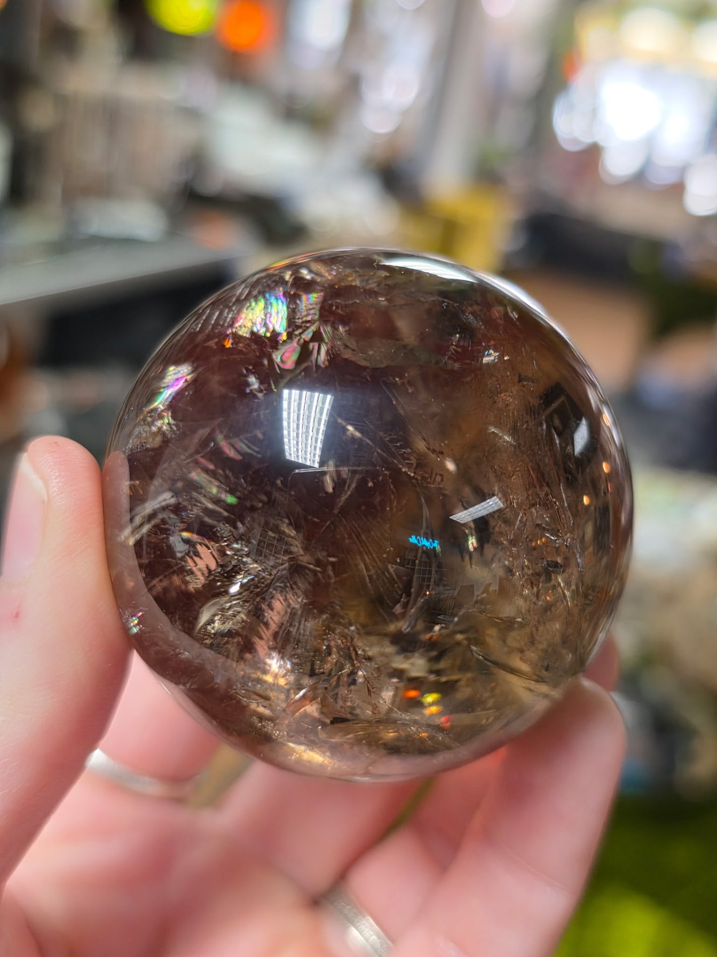 Smokey Quartz Sphere