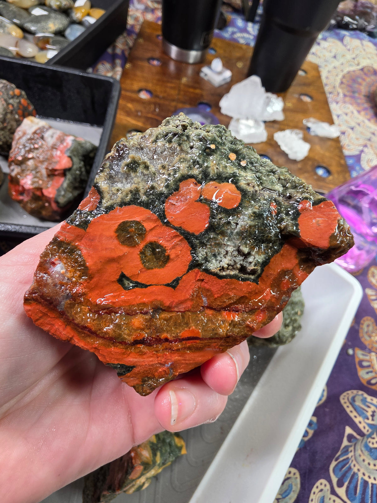 Orbicular Jasper Rough