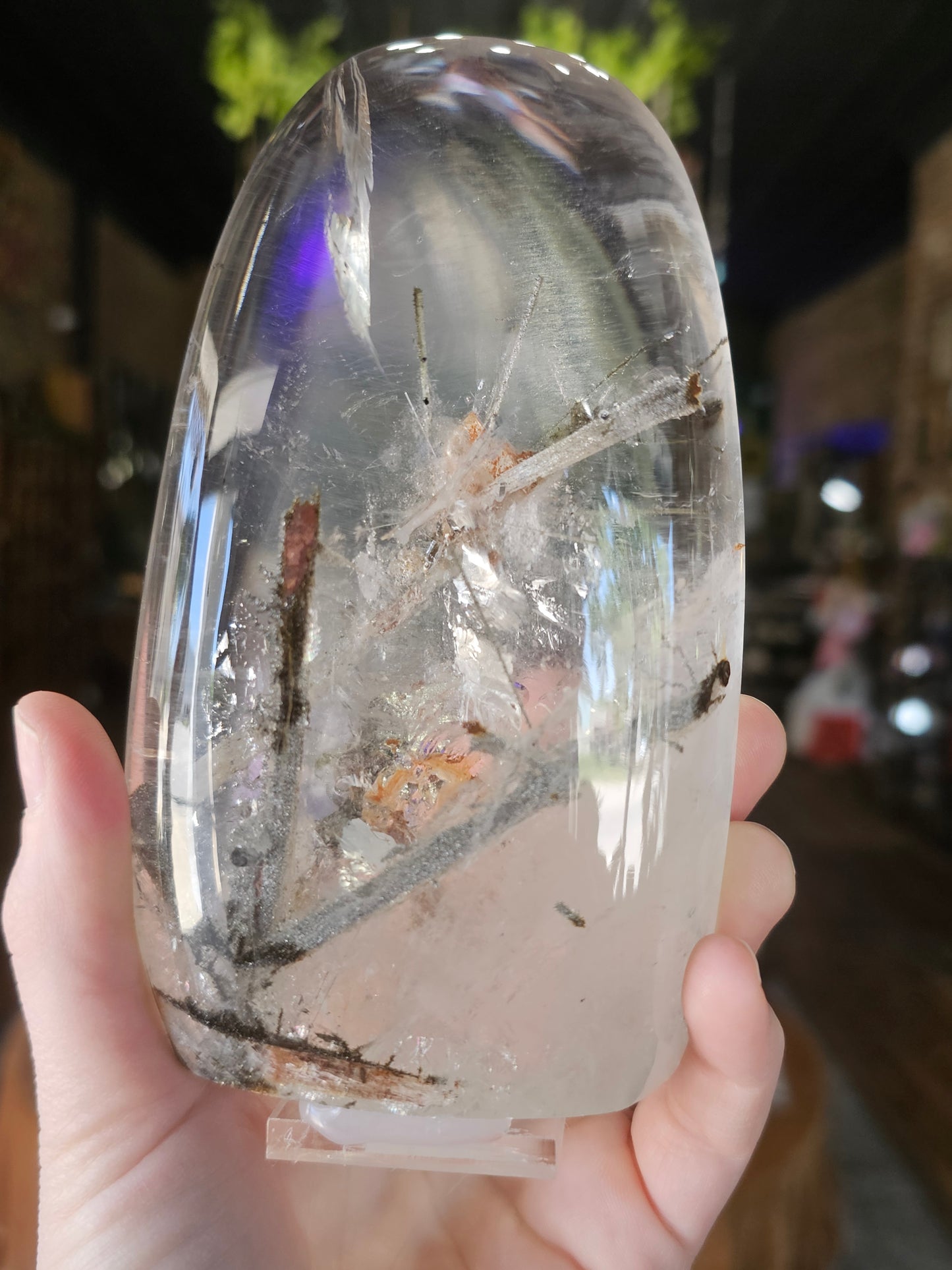 Included Quartz Freeform