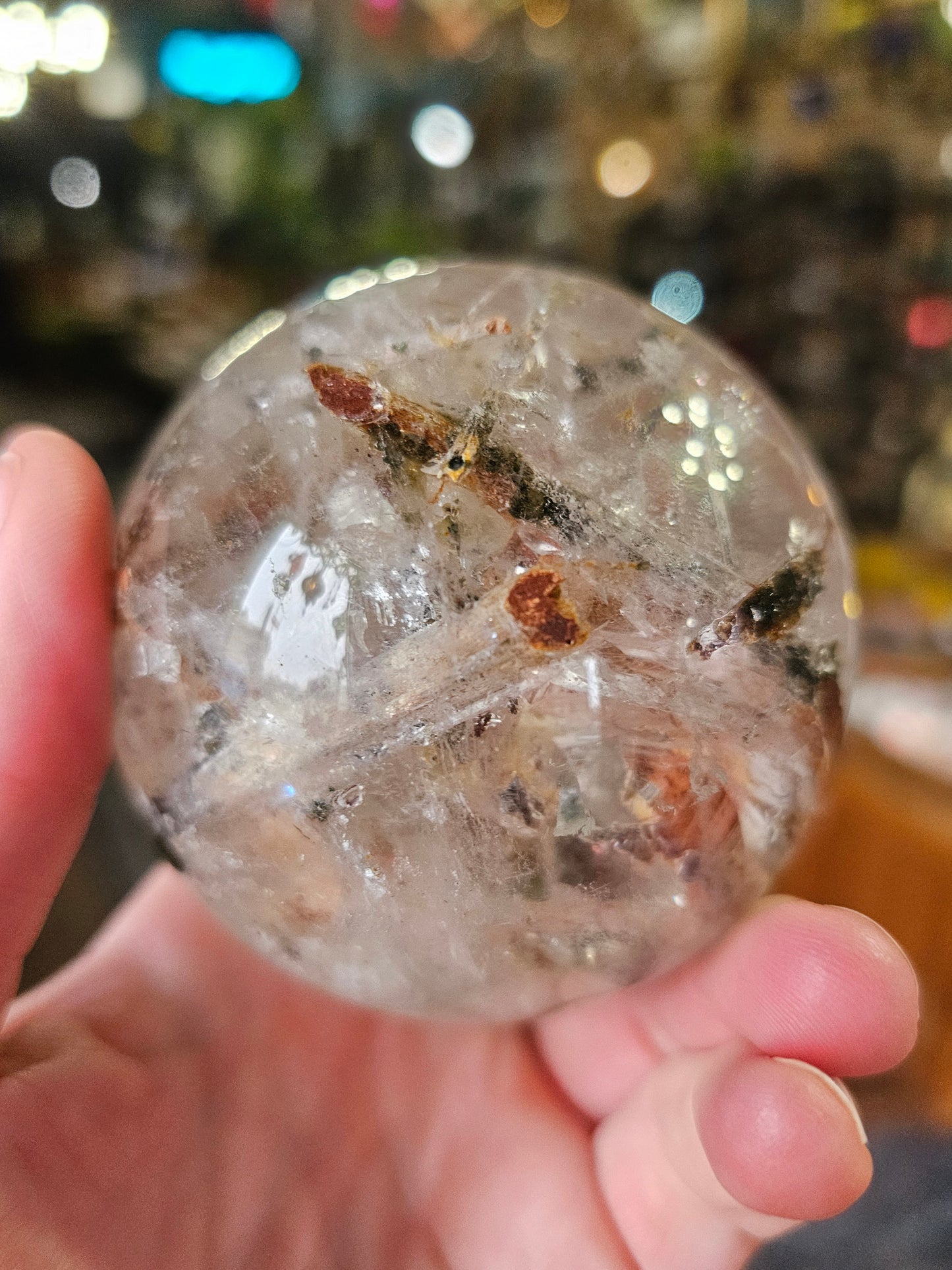 Included Quartz Sphere