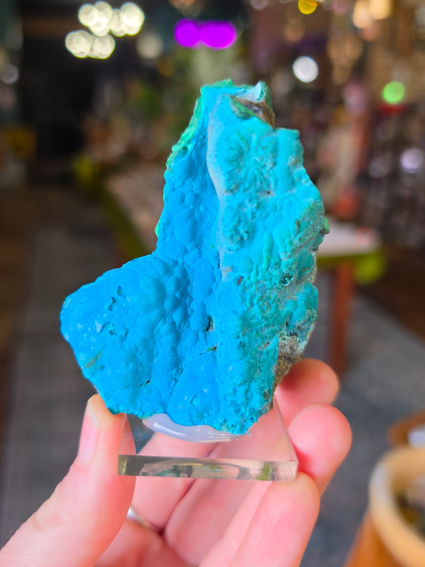 Chrysocolla and Malachite