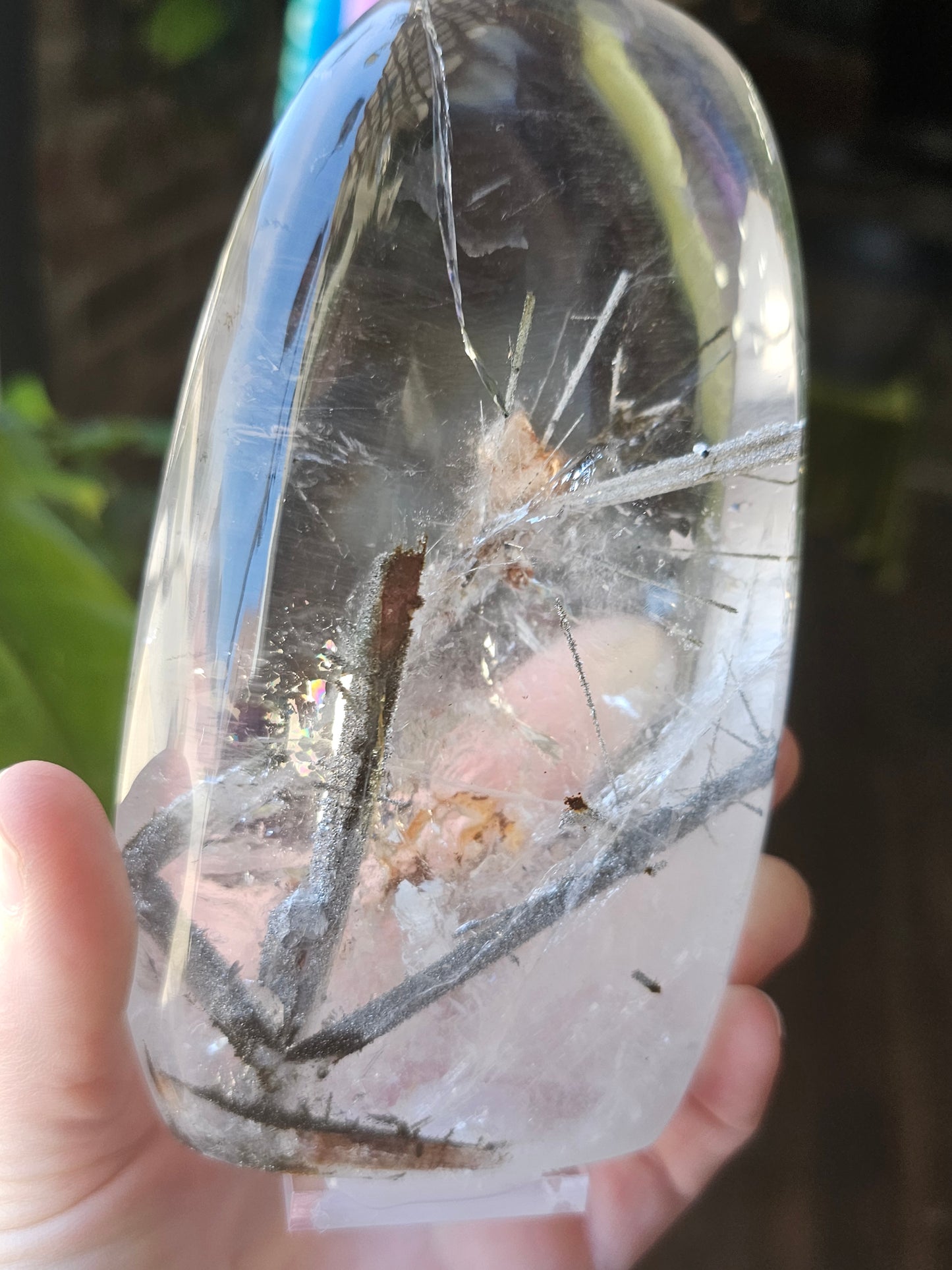 Included Quartz Freeform