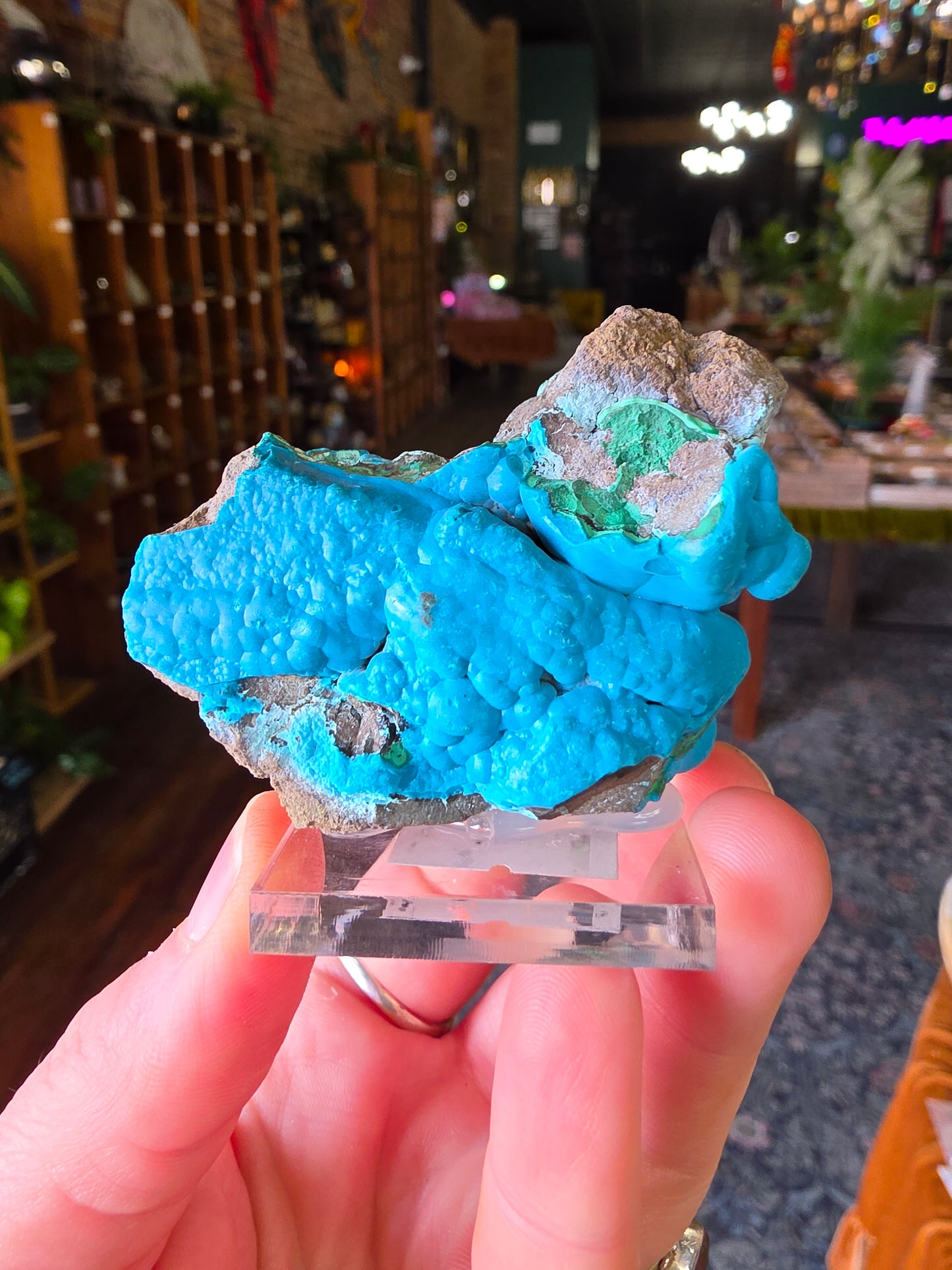 Chrysocolla and Malachite
