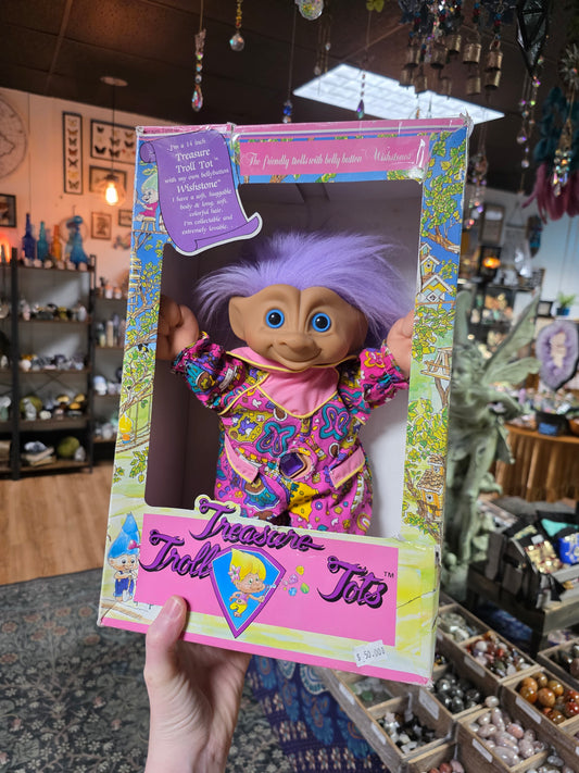 Original 90s Treasure Troll Doll