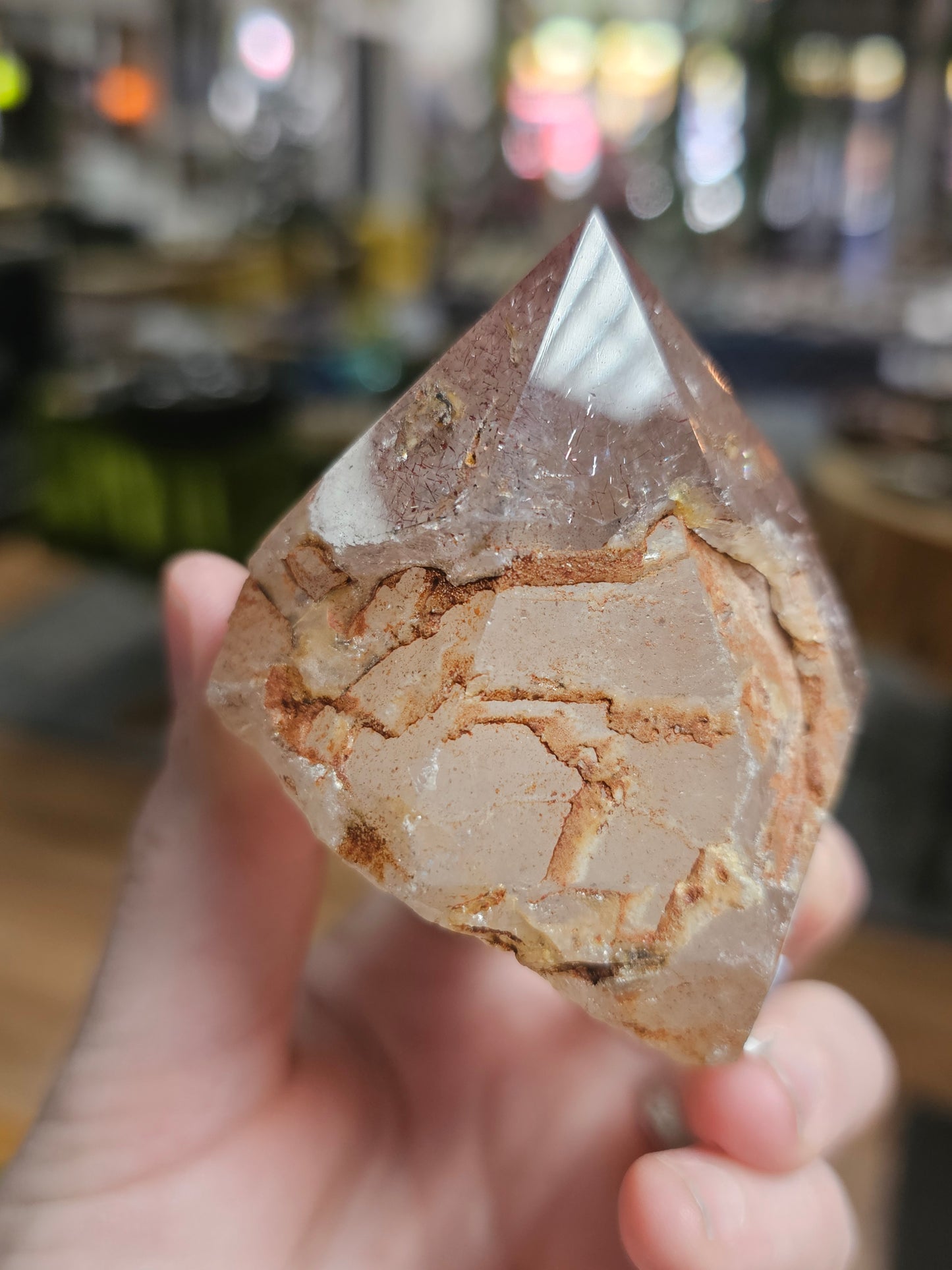 Lepidocrocite in Quartz