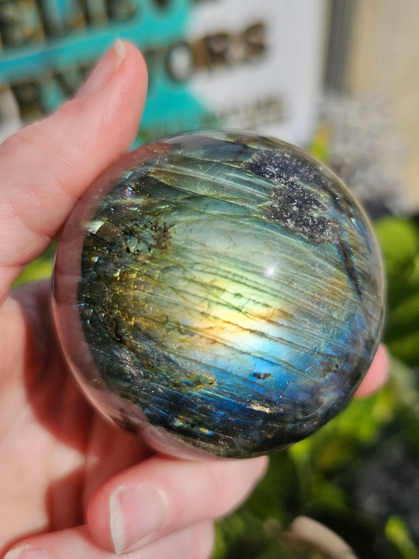 Labradorite Sphere