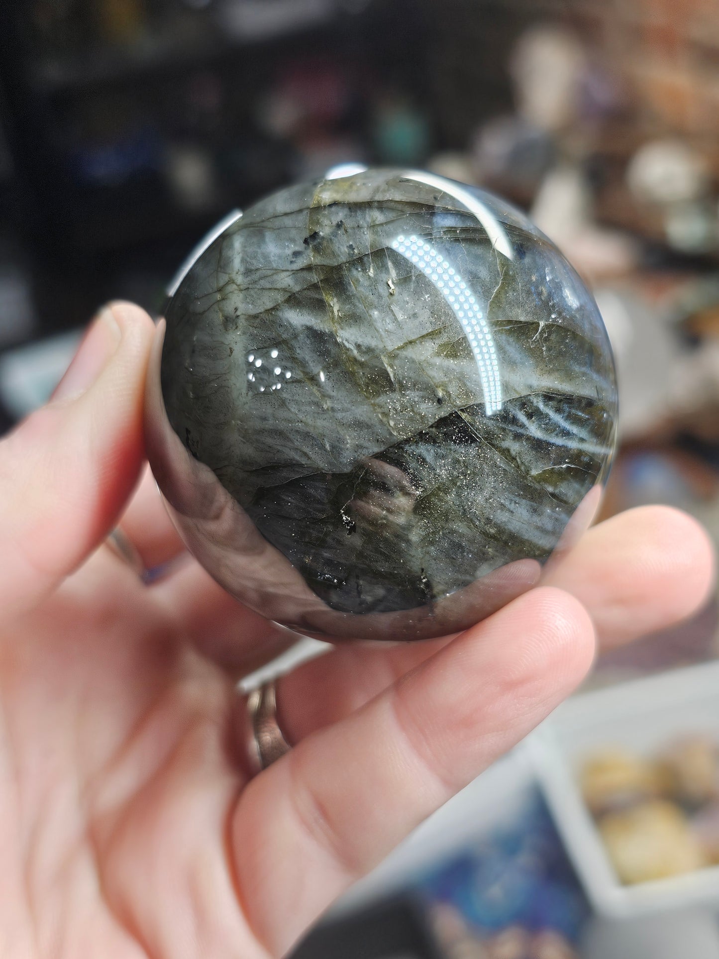 Labradorite Sphere