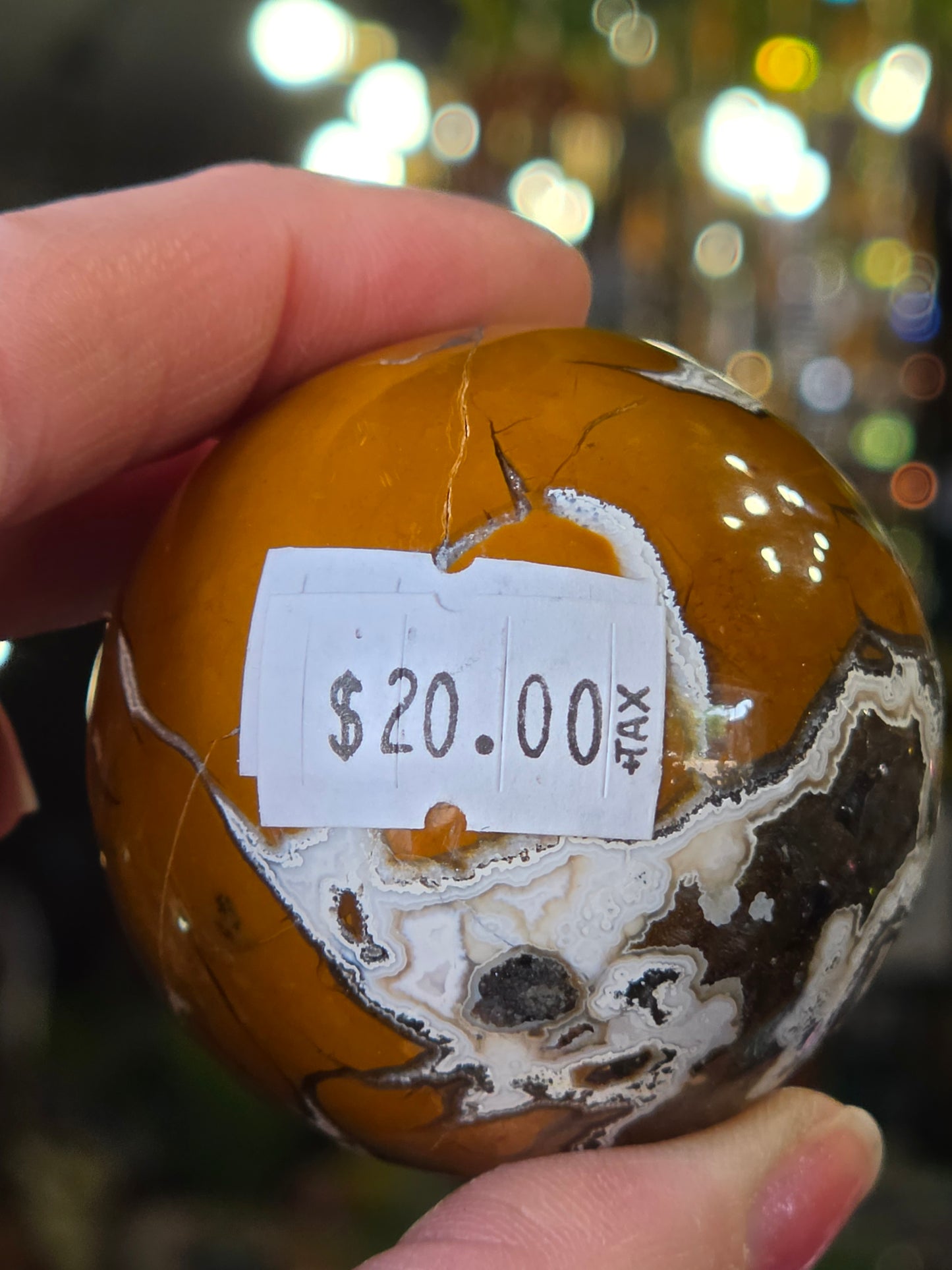 Cayon Jasper (Brecciated Jasp-Agate) Sphere