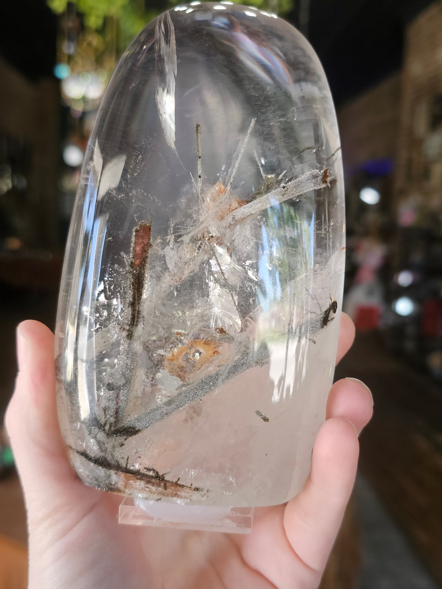Included Quartz Freeform