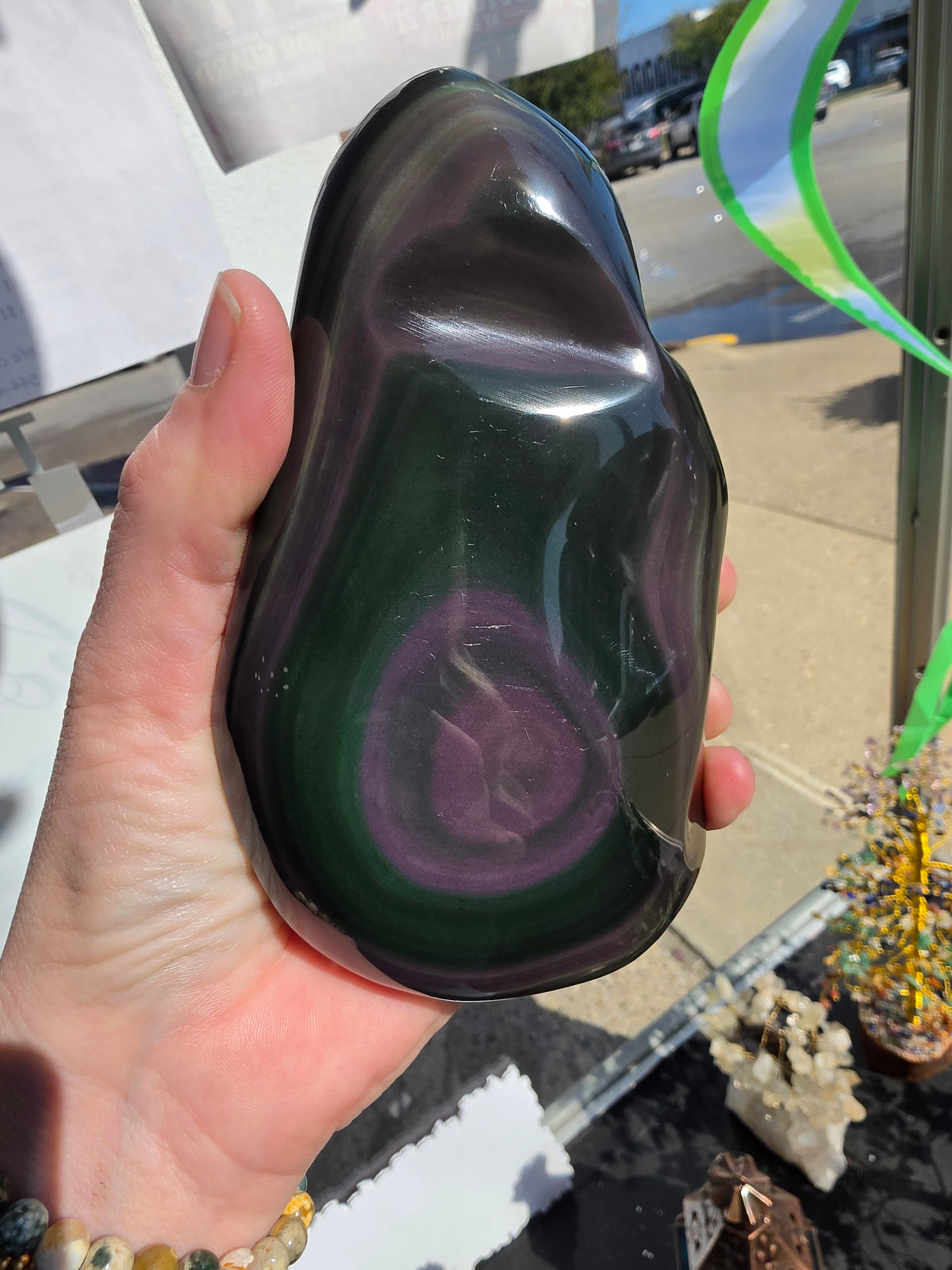Rainbow Obsidian