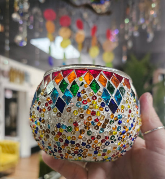 Mosaic Tealight Holder