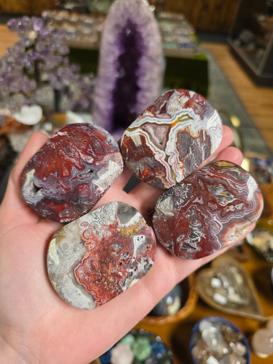 Crazy Lace Agate Palmstone