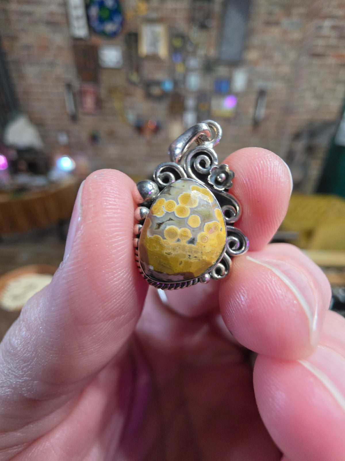 Ocean Jasper Pendant