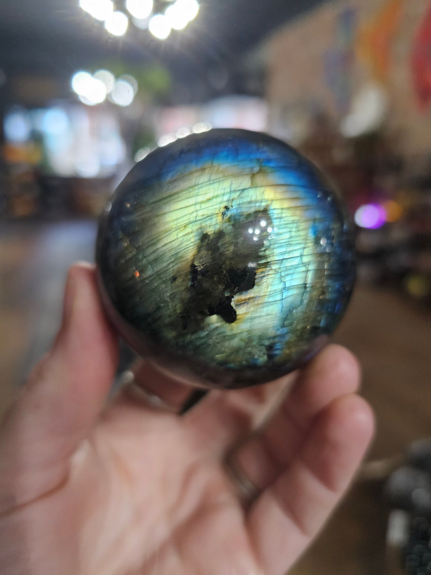 Labradorite Sphere