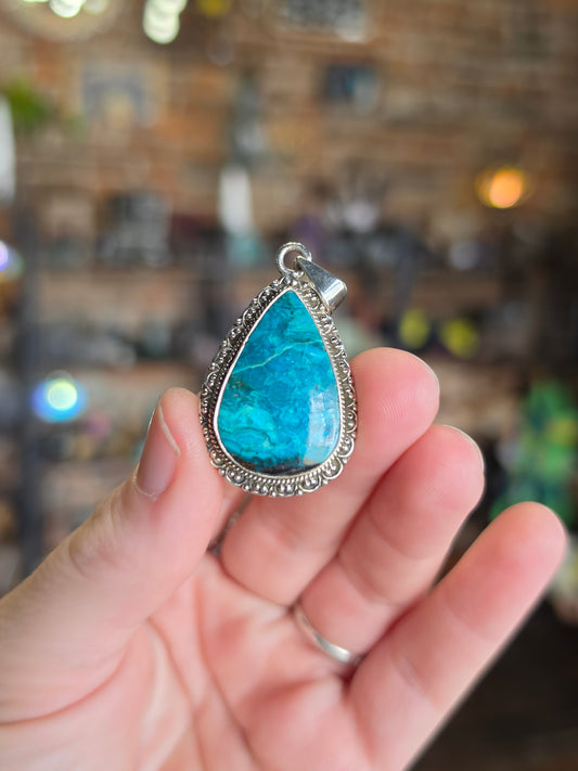 Peruvian Opal Pendant
