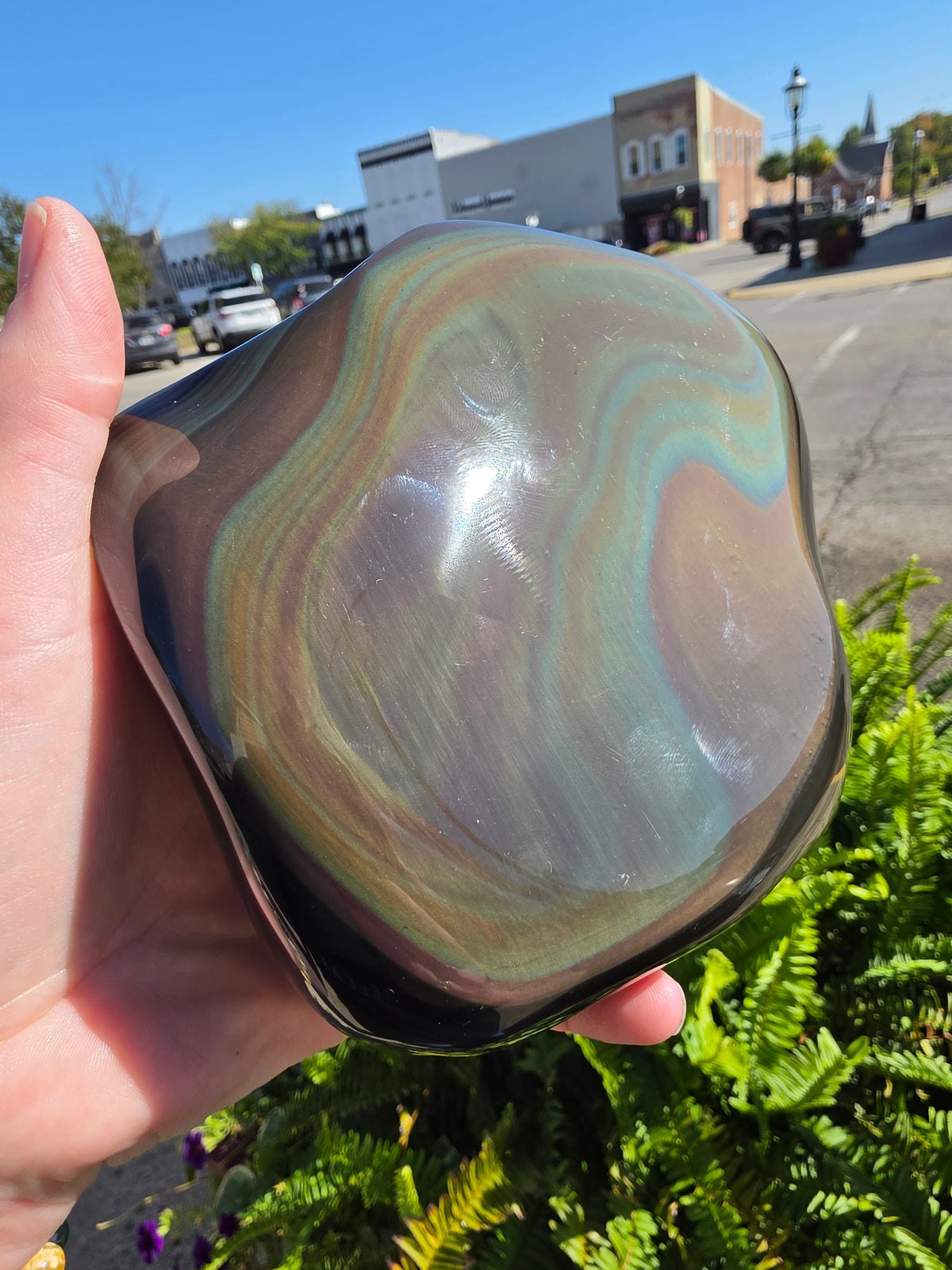 Rainbow Obsidian Freeform