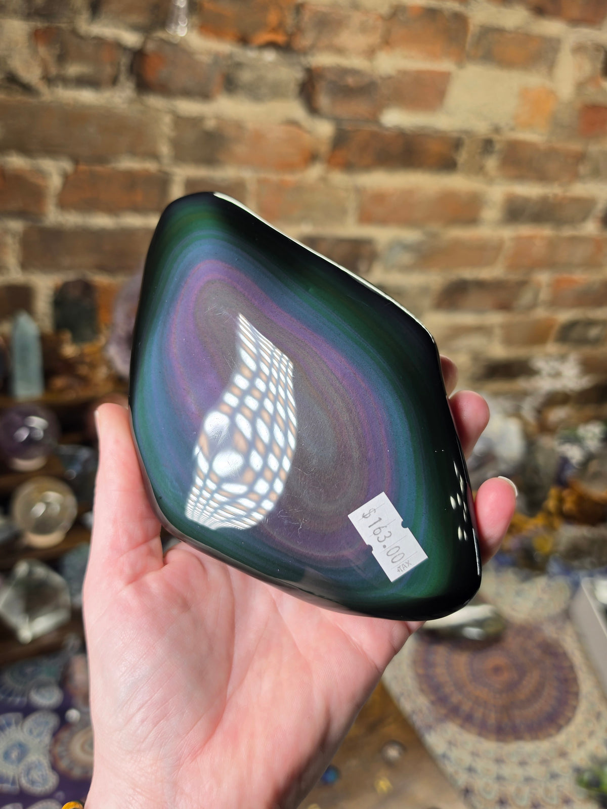 Rainbow Obsidian Freeform