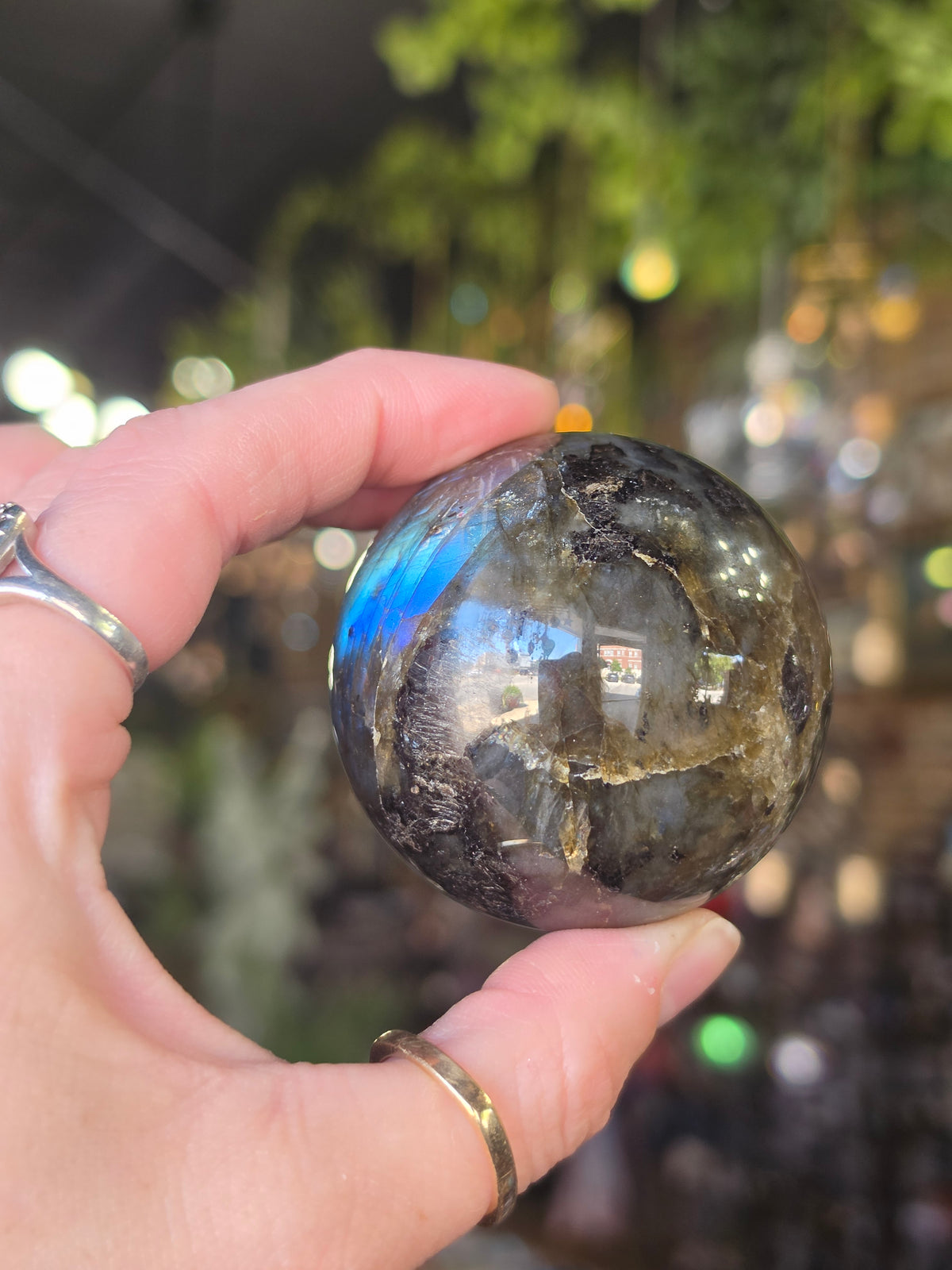 Labradorite Sphere