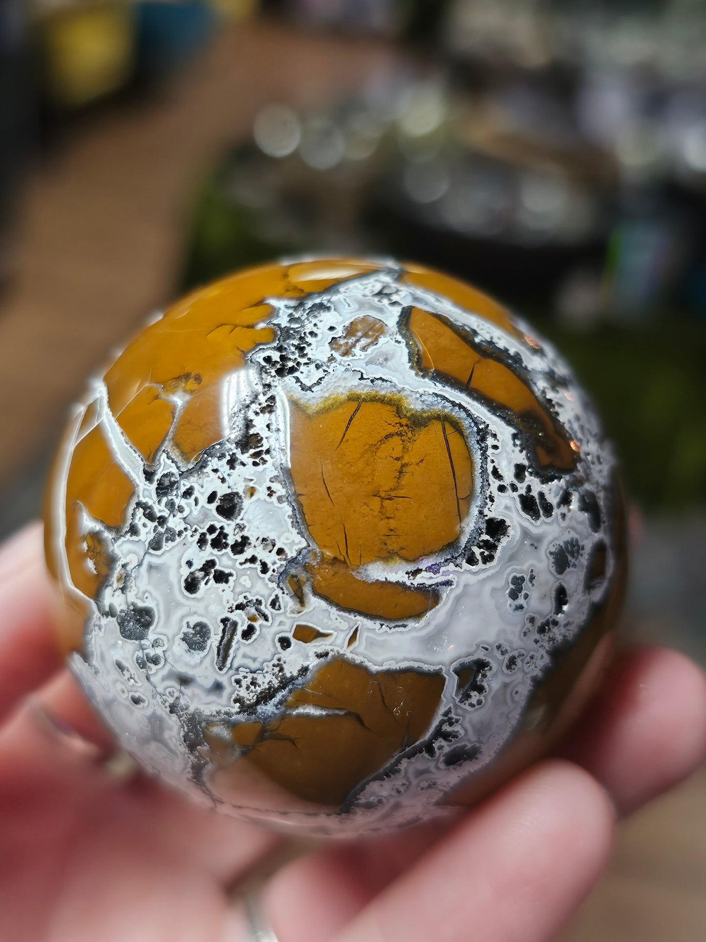 Canyon Jasper Sphere