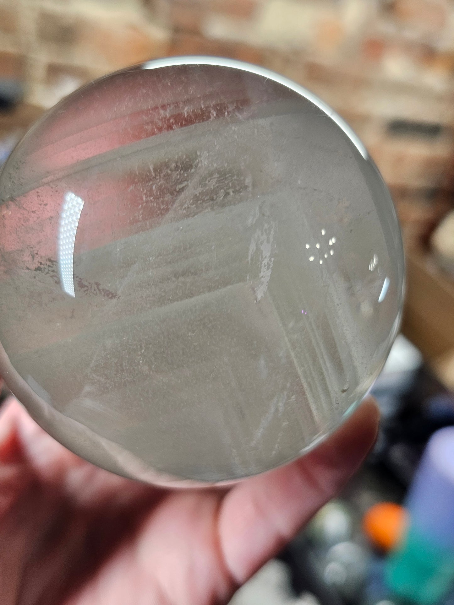 Chlorite Phantom Quartz Sphere