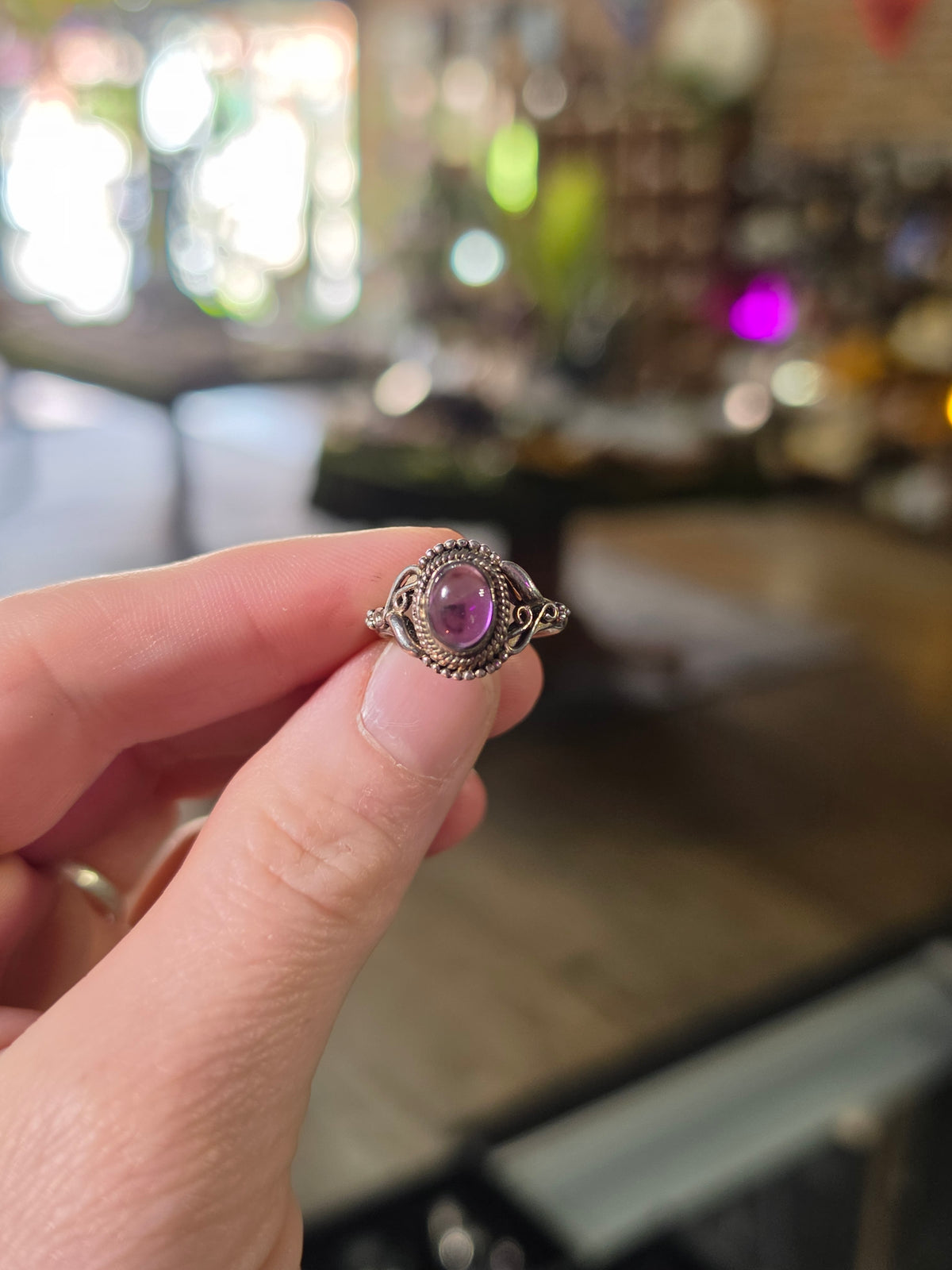 Amethyst Ring Size 7