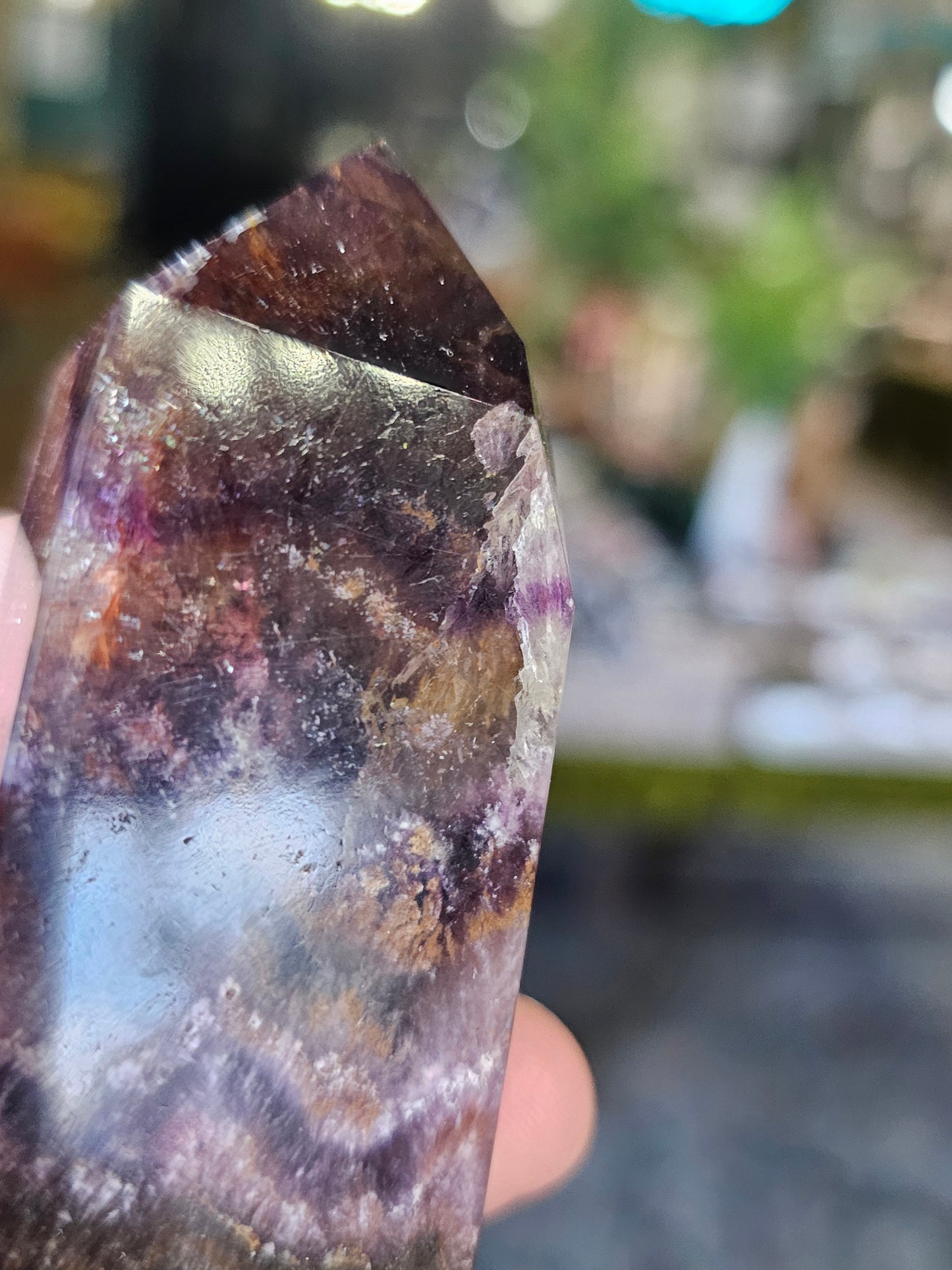Included Fluorite Tower