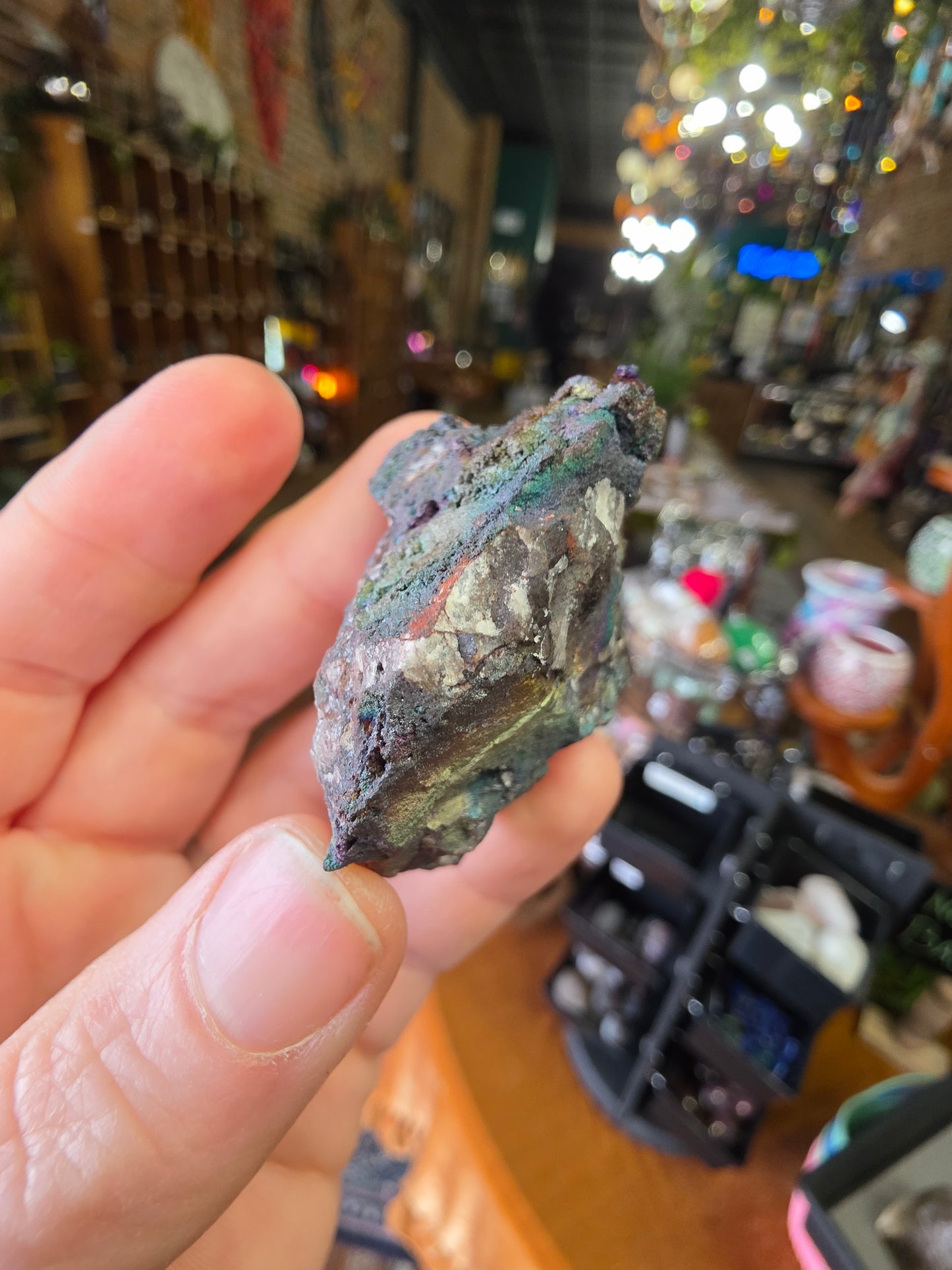 Iridescent Limonite