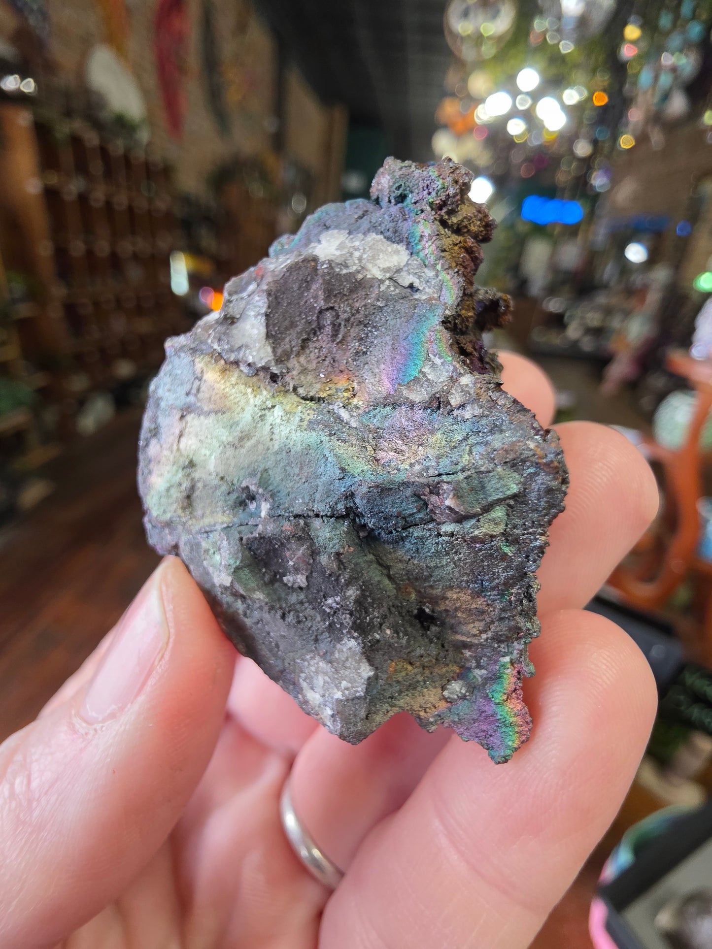 Iridescent Limonite
