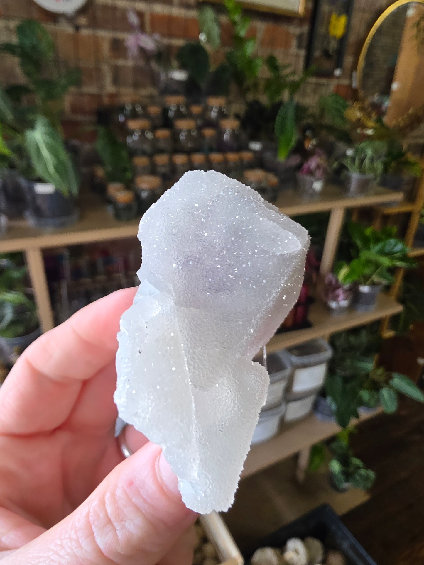 Sugar Fluorite Cube