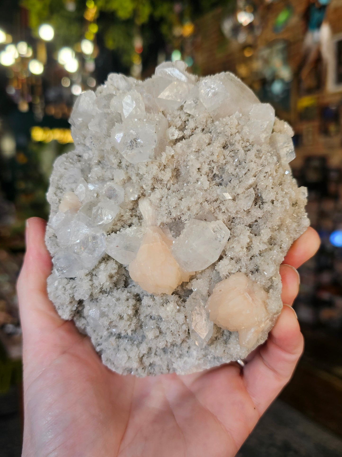 Apophyllite and Stilbite